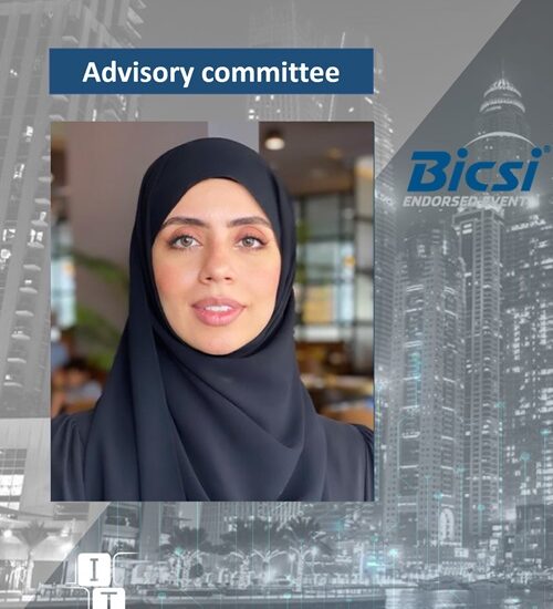 DICE UAE BICSI event by ITEVENTS Fatima AlDaghar