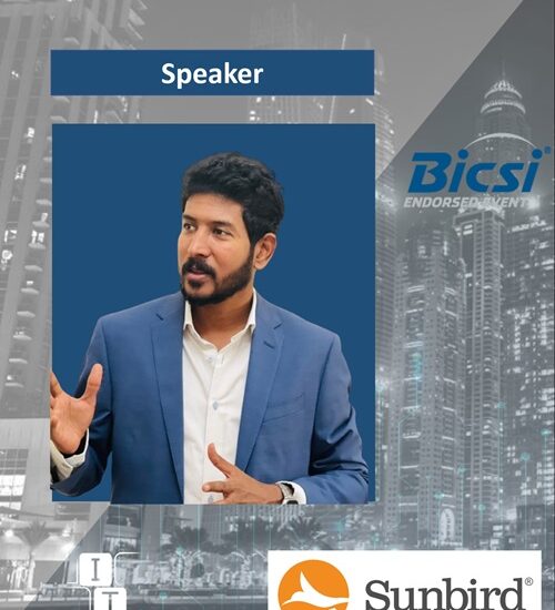 DICE UAE BICSI event by ITEVENTS John Dennis