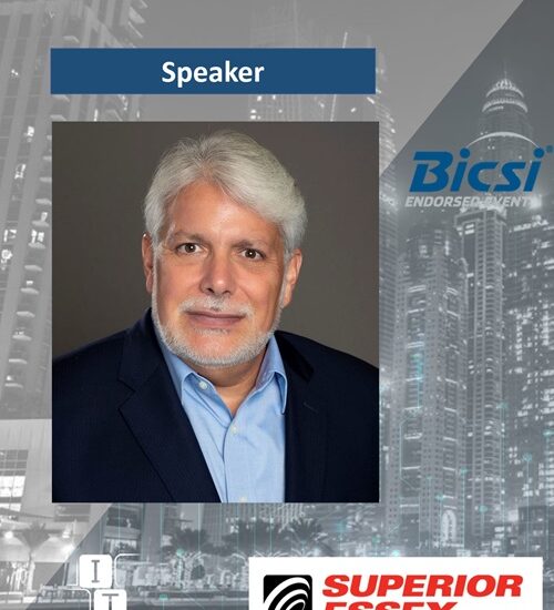 DICE UAE BICSI event by ITEVENTS  Paul F. Weintraub
