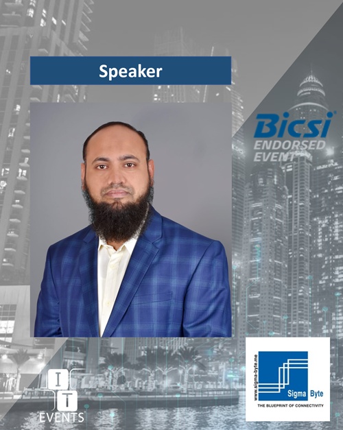DICE UAE BICSI event by ITEVENTS Abdul Jabbar