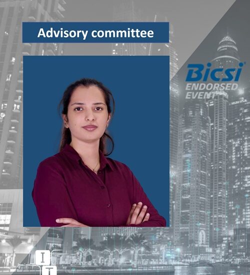 DICE UAE BICSI event by ITEVENTS Anjali Sajesh