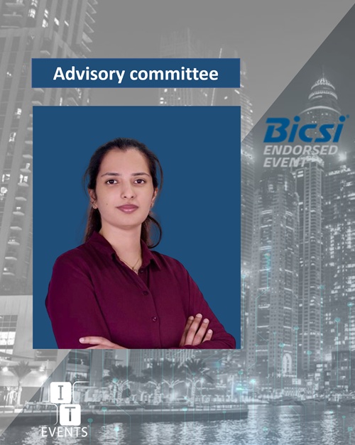 DICE UAE BICSI event by ITEVENTS Anjali Sajesh