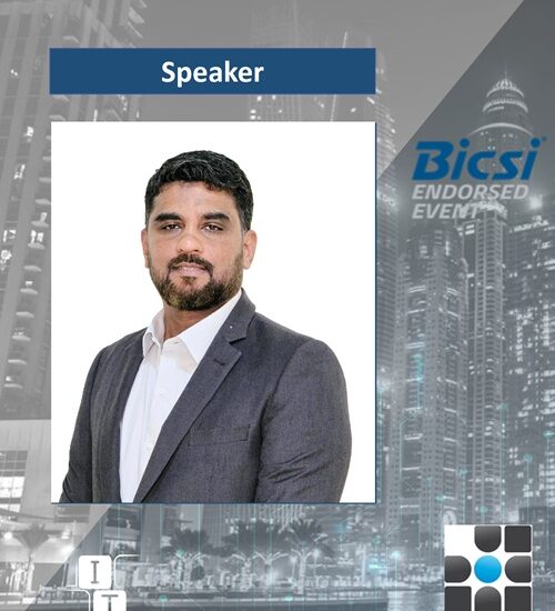 DICE UAE BICSI event by ITEVENTS Sarfraz Perumbadi