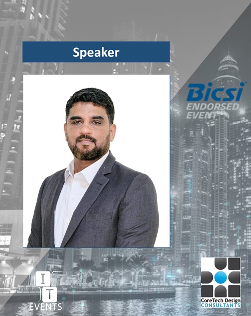 DICE UAE BICSI event by ITEVENTS Sarfraz Perumbadi